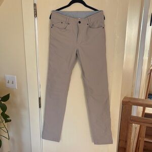 Outlier Bomb Dungarees – Dry Tan • Size 30